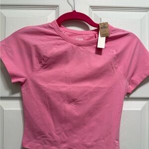 Pink Brand Tee - New - Size XS